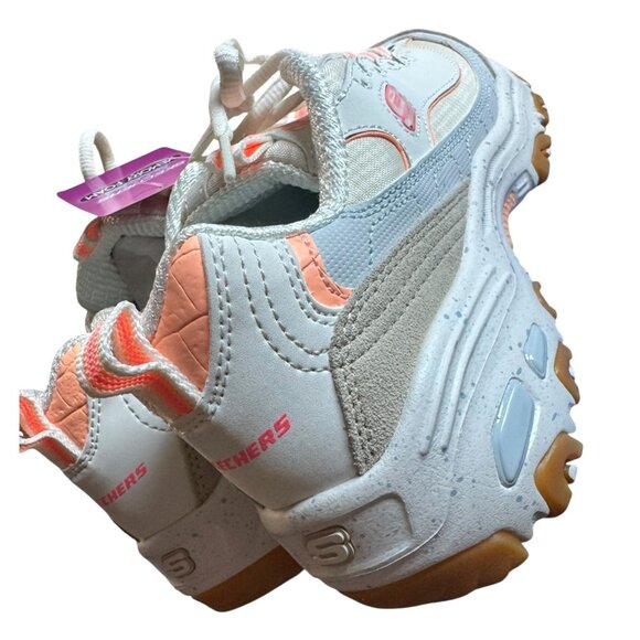 Skechers Women's D'Lites Bold Views Size 6 Memory Foam Athletic Shoes NEW - Picture 12 of 15